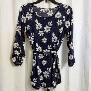Ember 3/4 Sleeve Floral Top